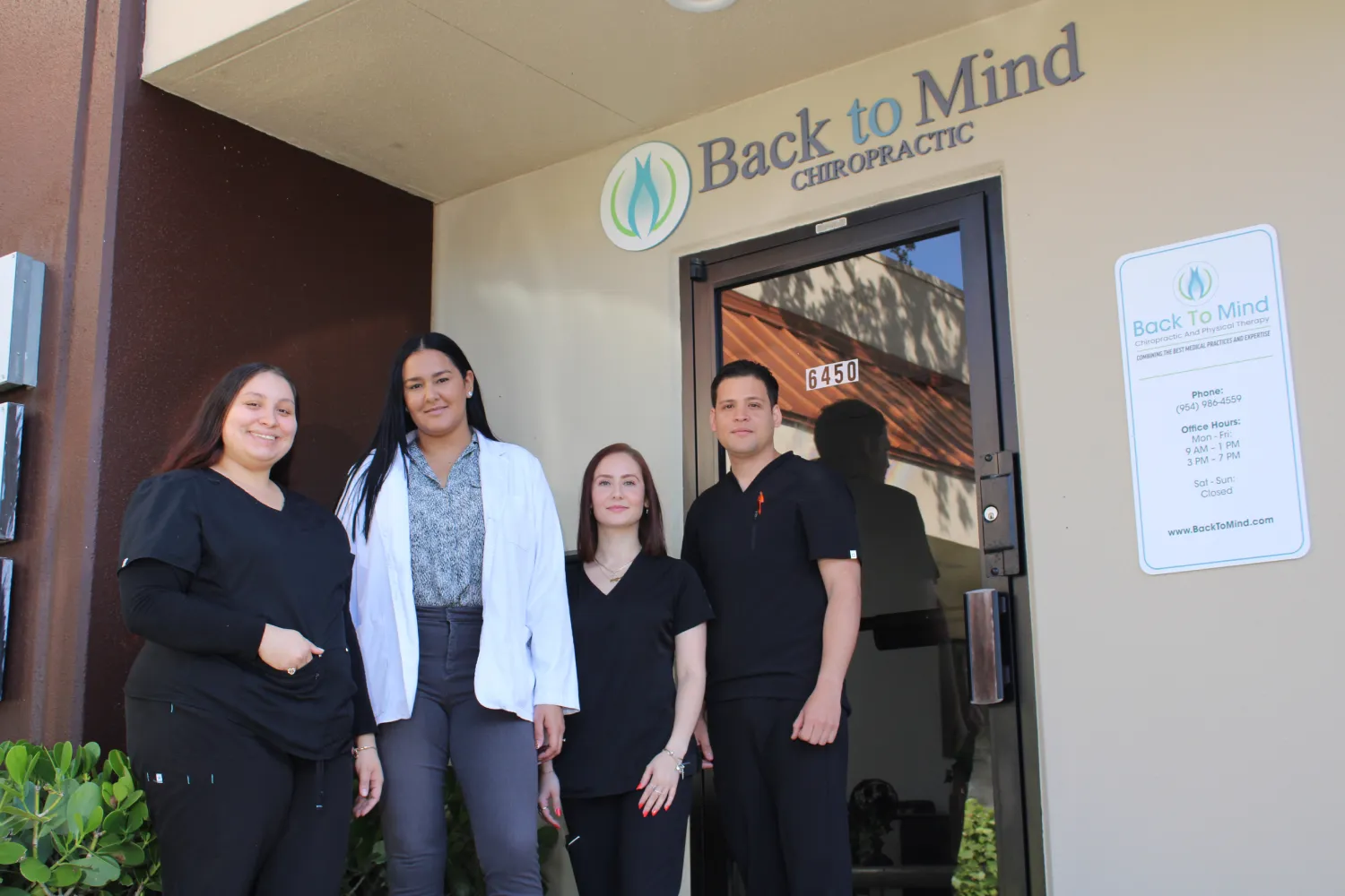 Back To Mind Chiropractic Fort Lauderdale Location Chiropractic Team