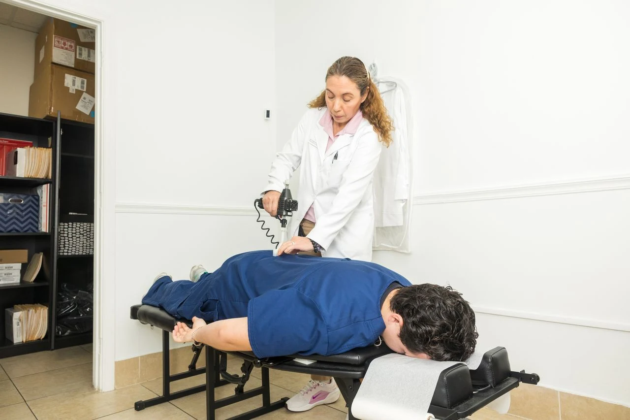 Dr. Carla Catalan, DC, lead chiropractor at the Back To Mind Kendall office in Miami